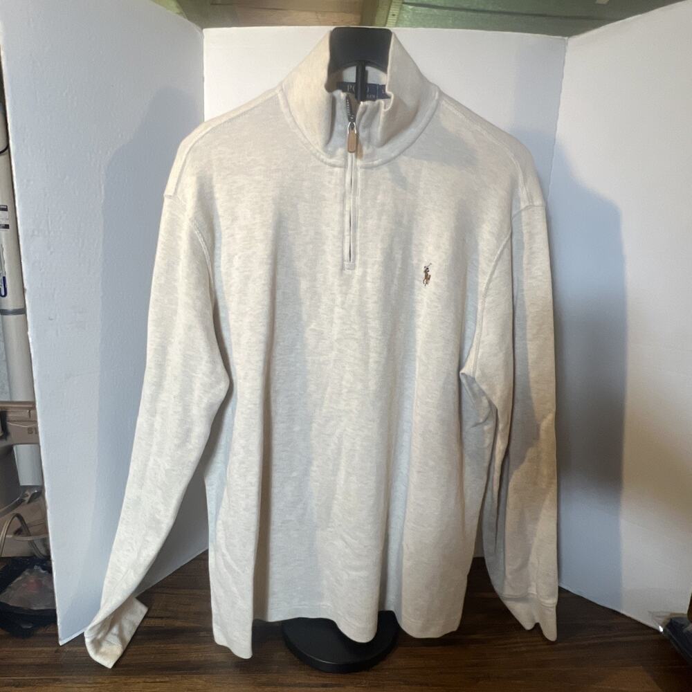 Polo by Ralph Lauren Light Tan Pullover Men’s Size L